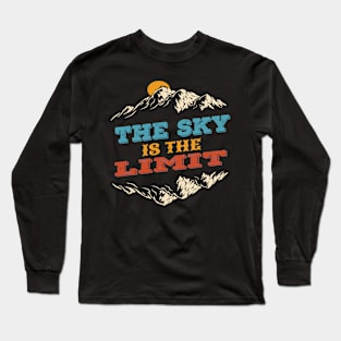 Climbing Mountains Gift Long Sleeve T-Shirt